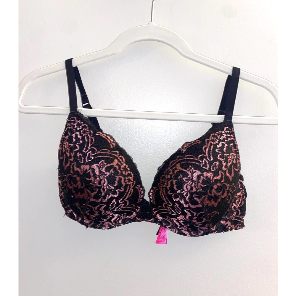 La Senza Obsession cute lace push up plunge bra 36c